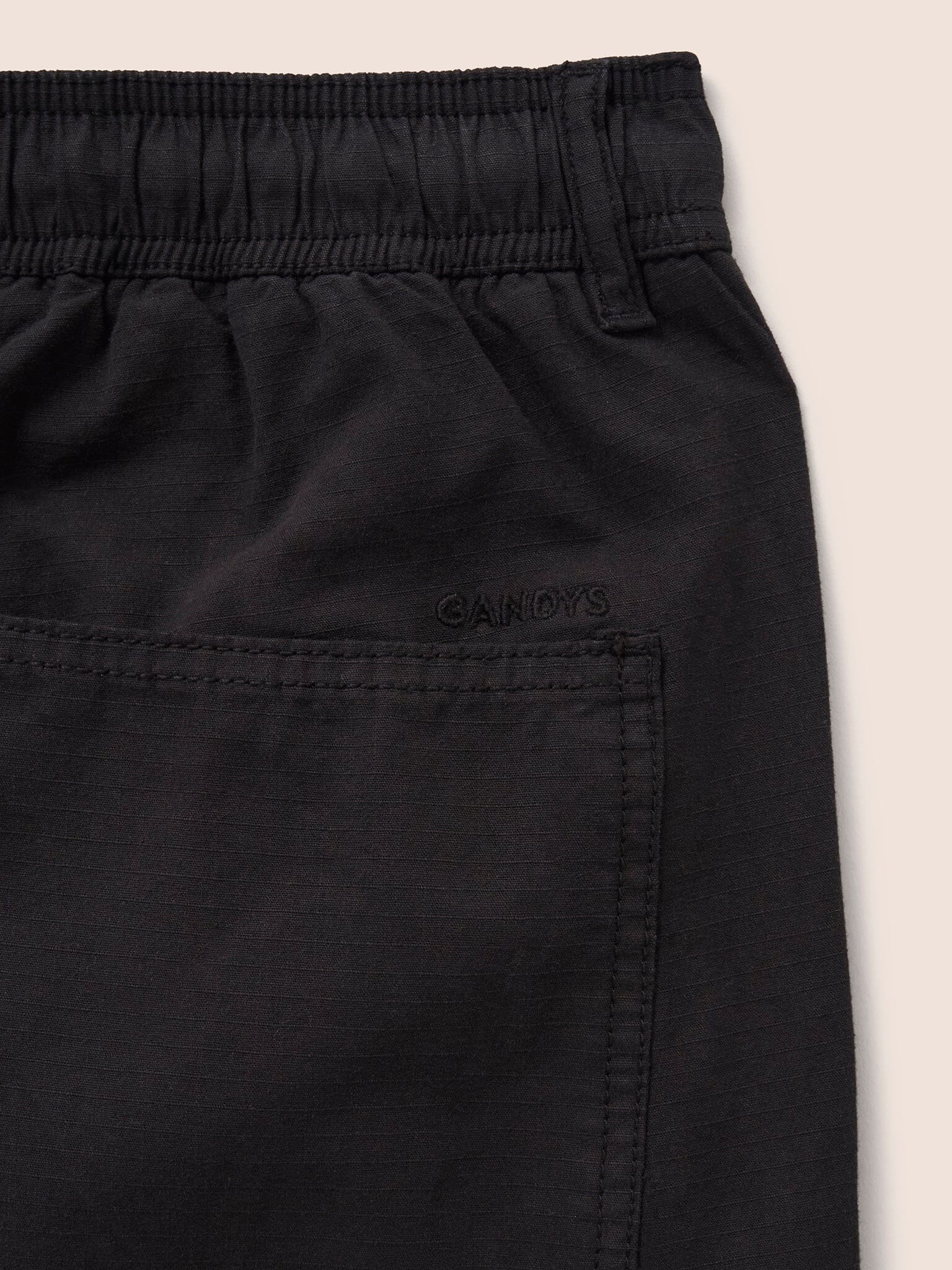 Black Nagpur Cargo Pocket Trousers - Image 5