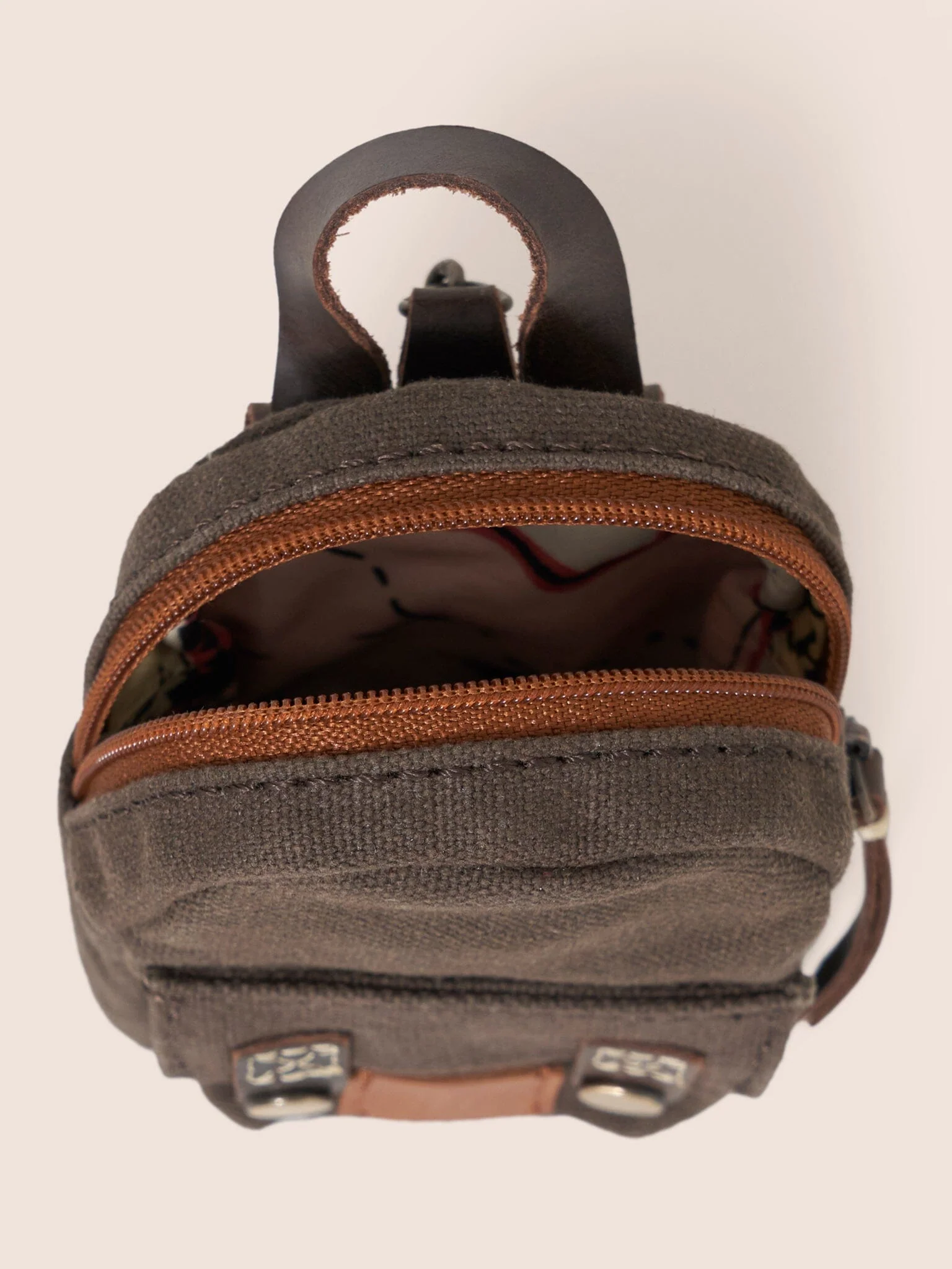 Bali Mini Keyring in Brown - Image 4