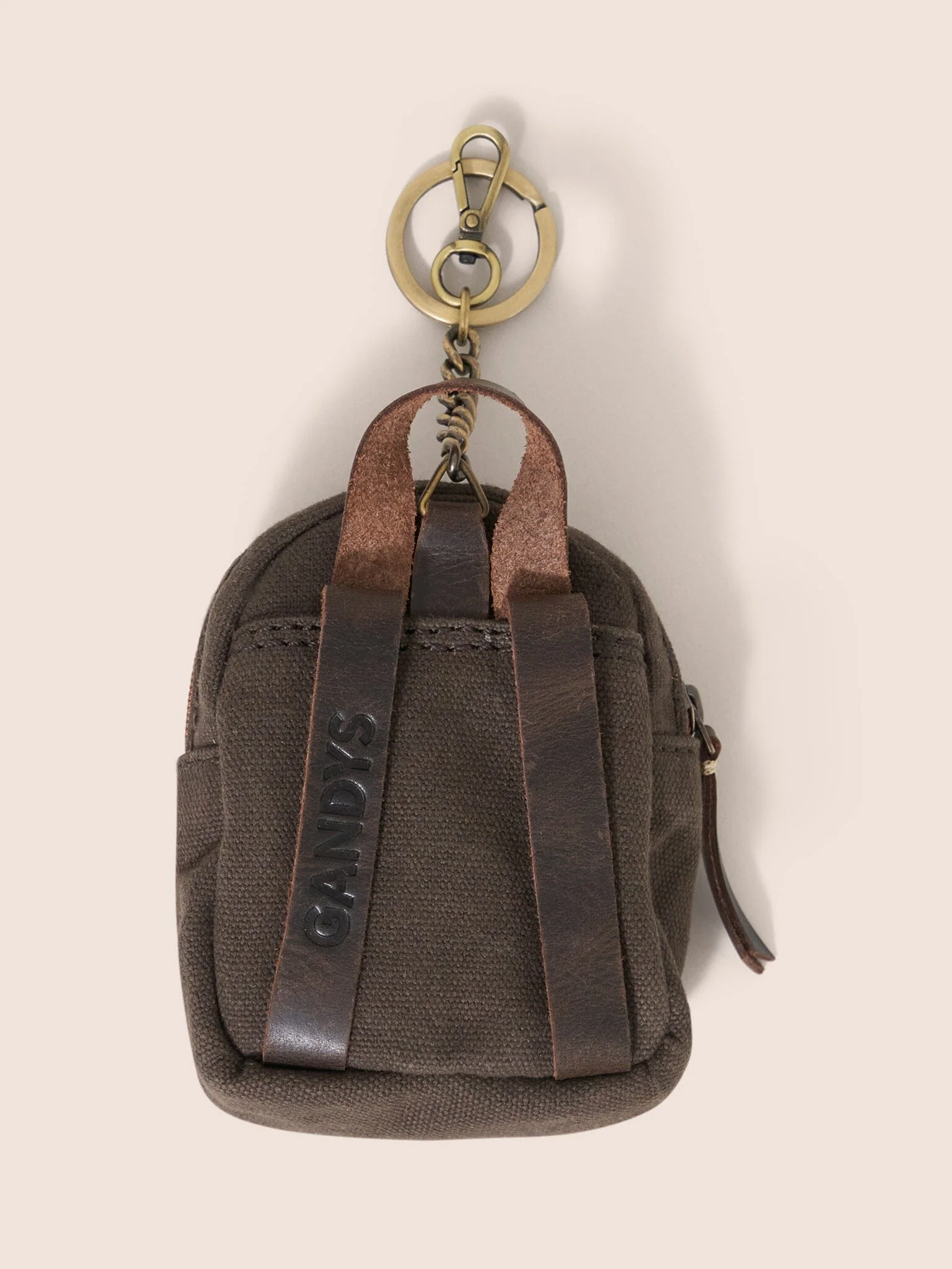 Bali Mini Keyring in Brown - Image 5