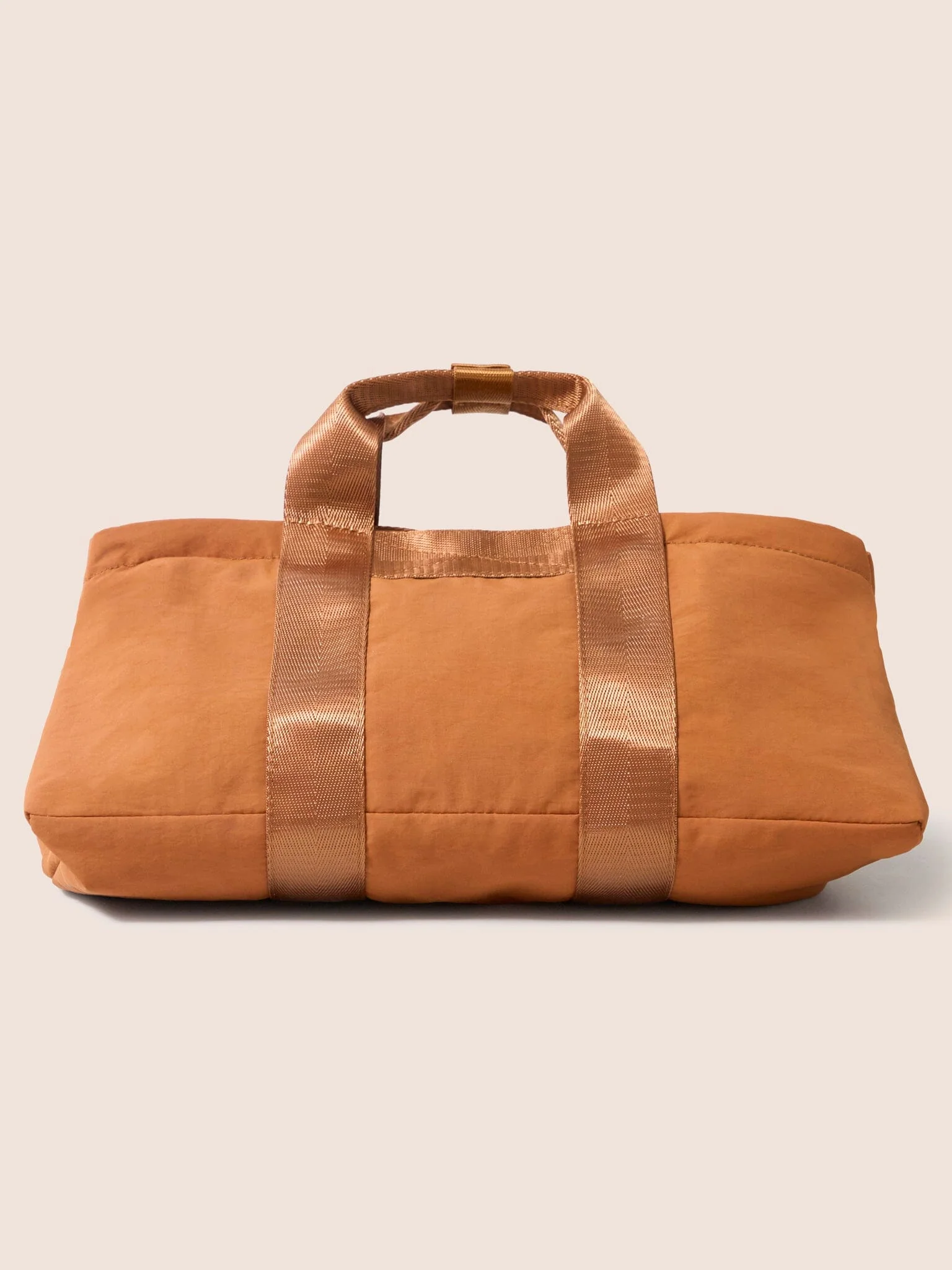 Carabiner Club Recycled Small Cube Crossbody in Orange - Image 6