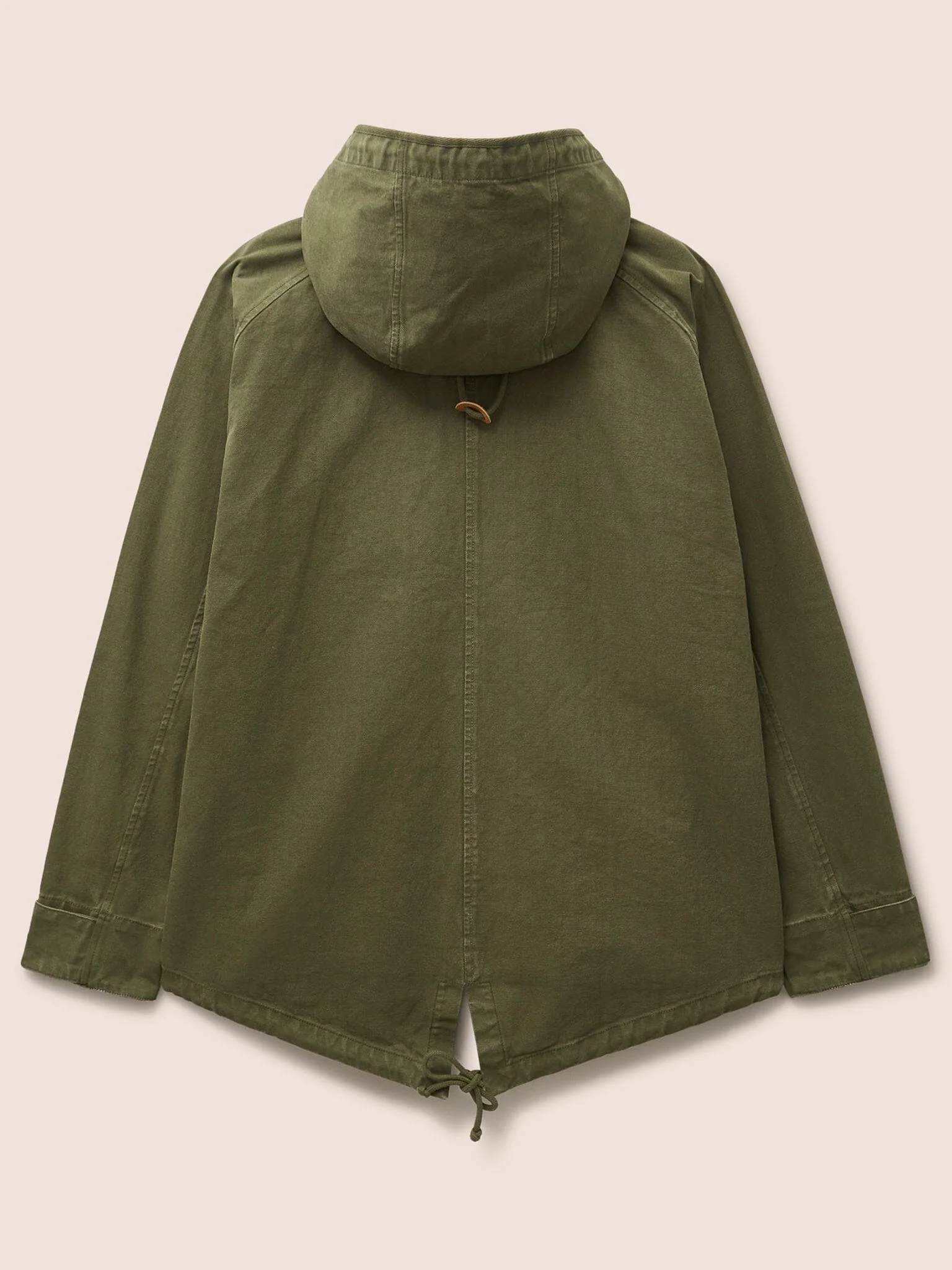 Oslo Cotton Overhead Parka Jacket - Image 5
