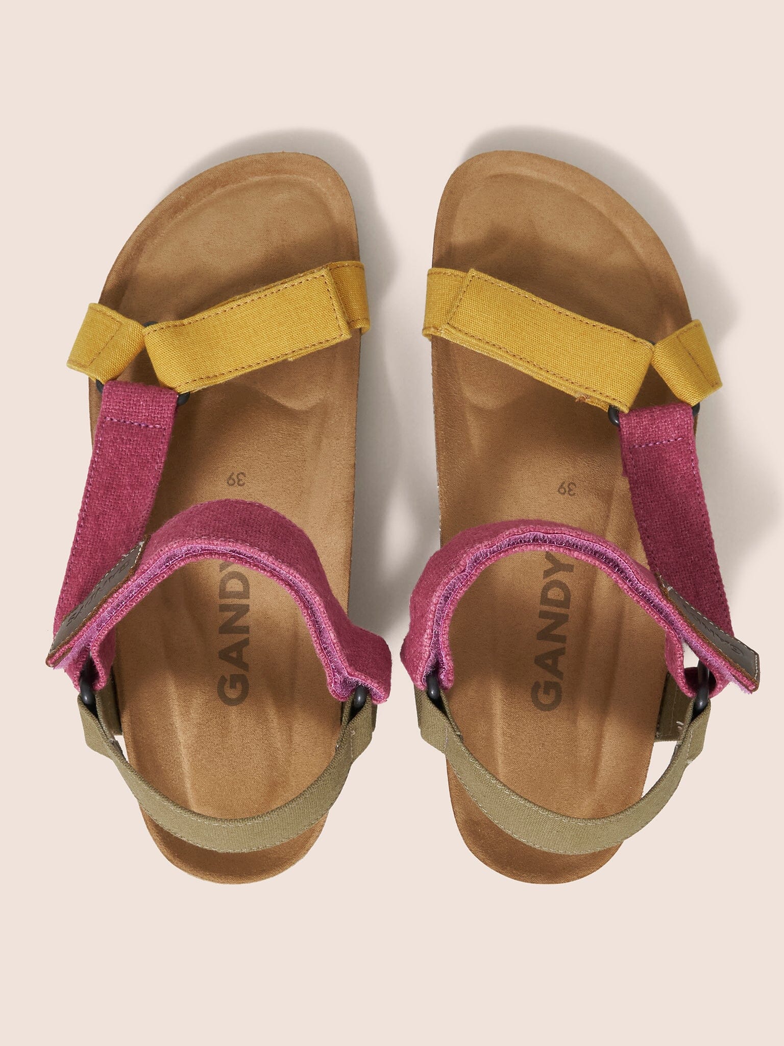 Pink Multi Palma Recycled Canvas Trekking Sandal - Image 3