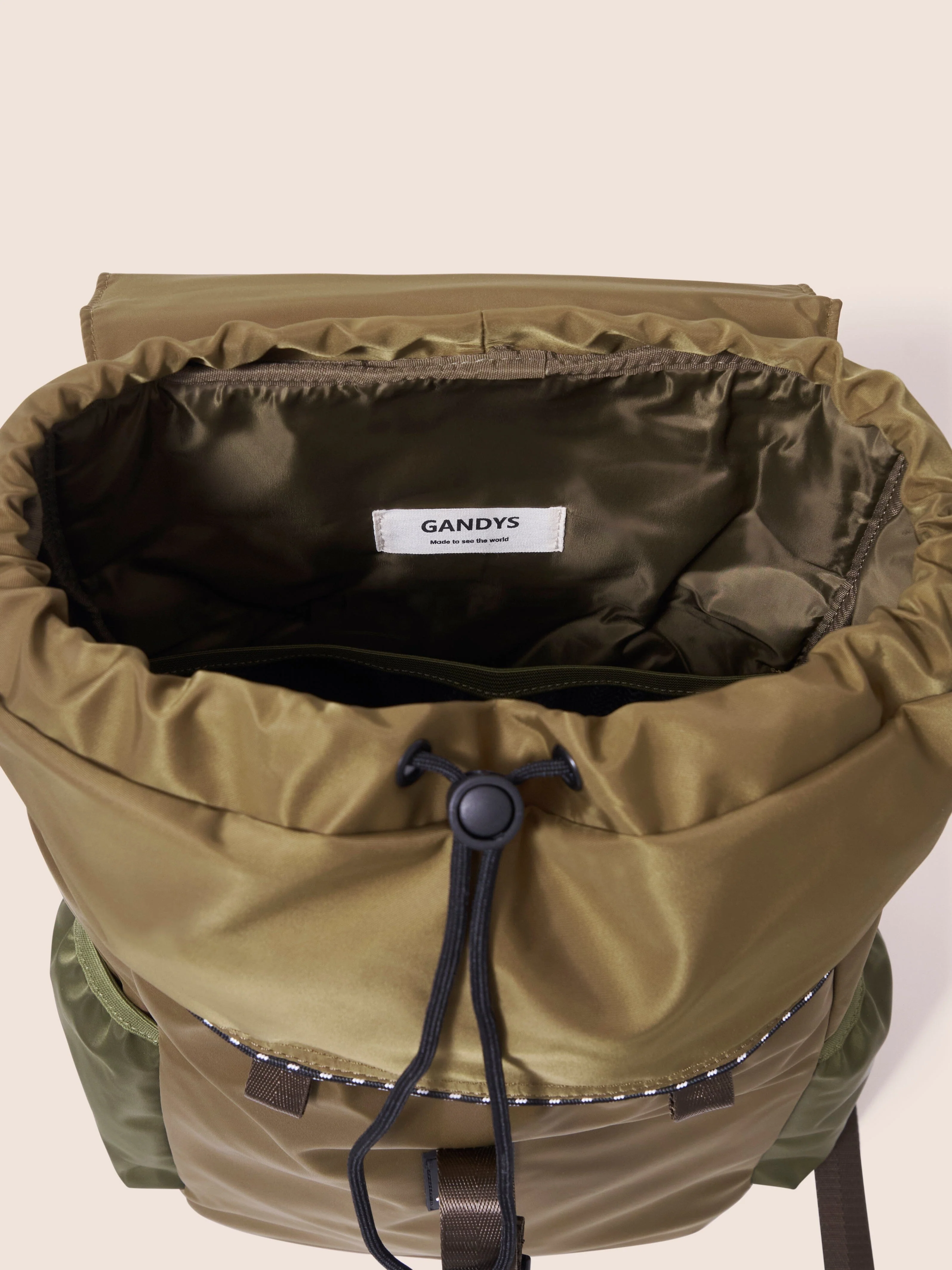 Urban Trek Recycled Modular 3 in 1 Backpack in Khaki - Image 6