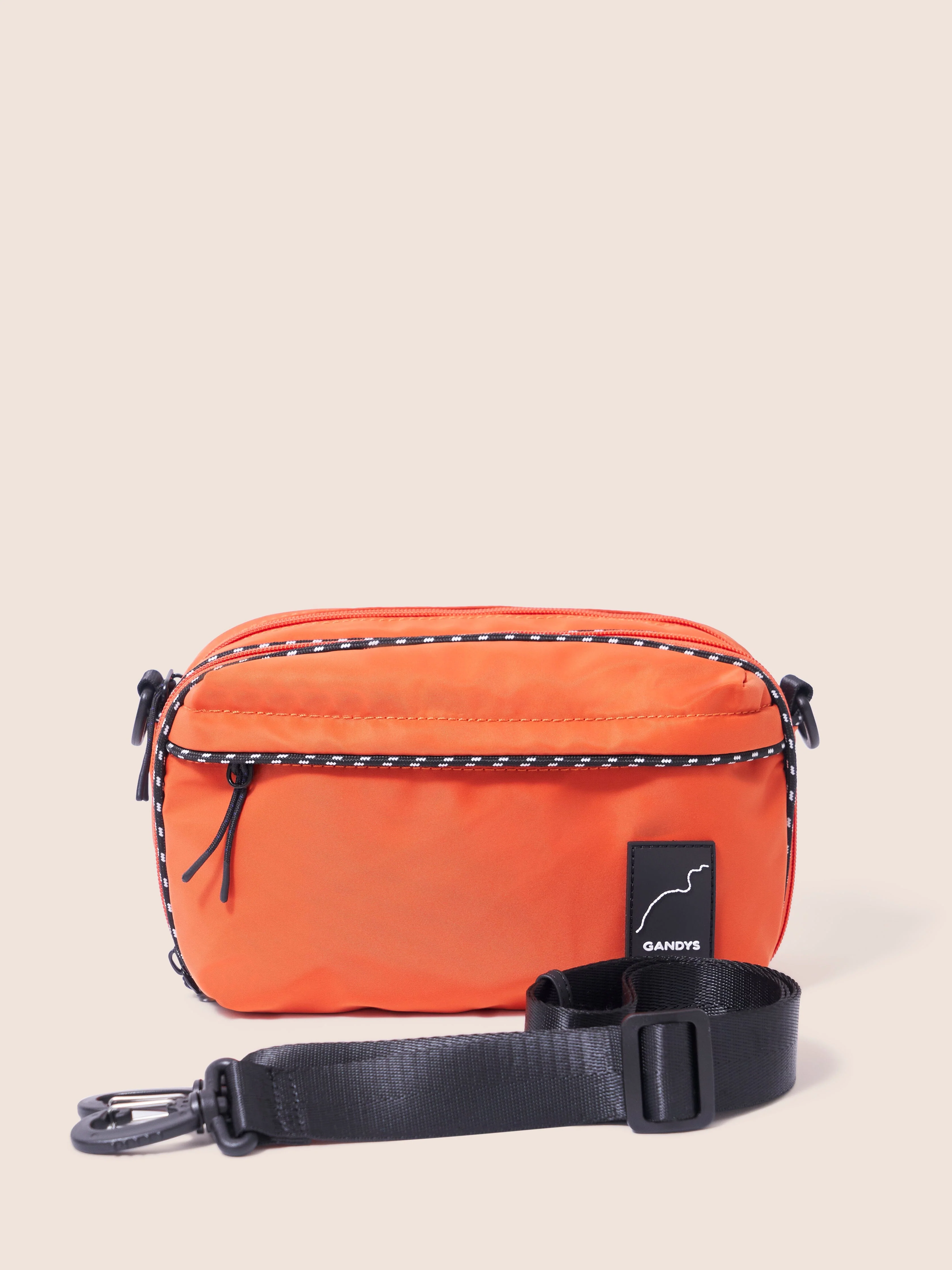 Urban Trek Recycled Modular Crossbody Bag in Orange - Image 7