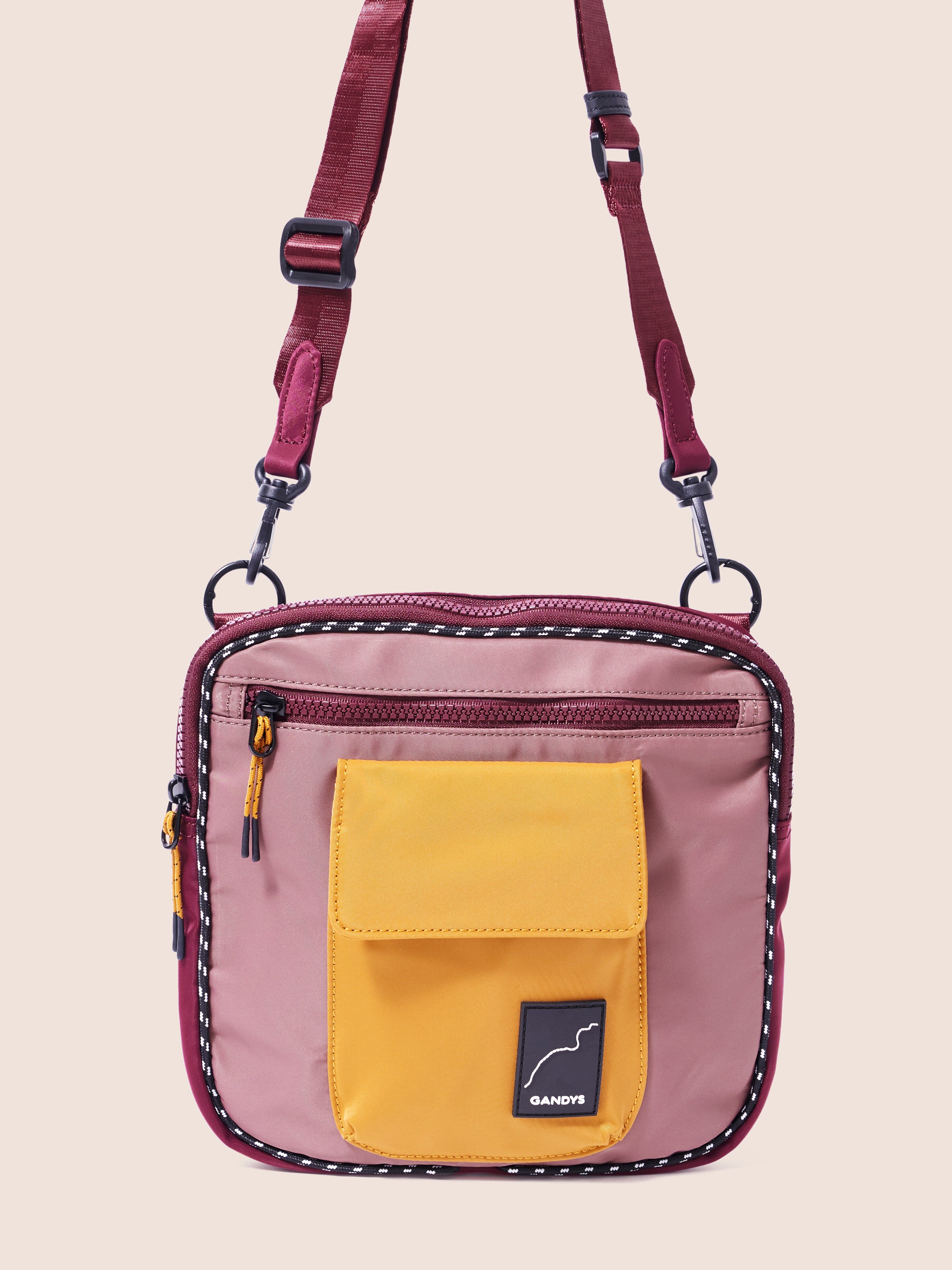 Urban Trek Recycled Modular Multiway Tote Bag in Berry - Image 4