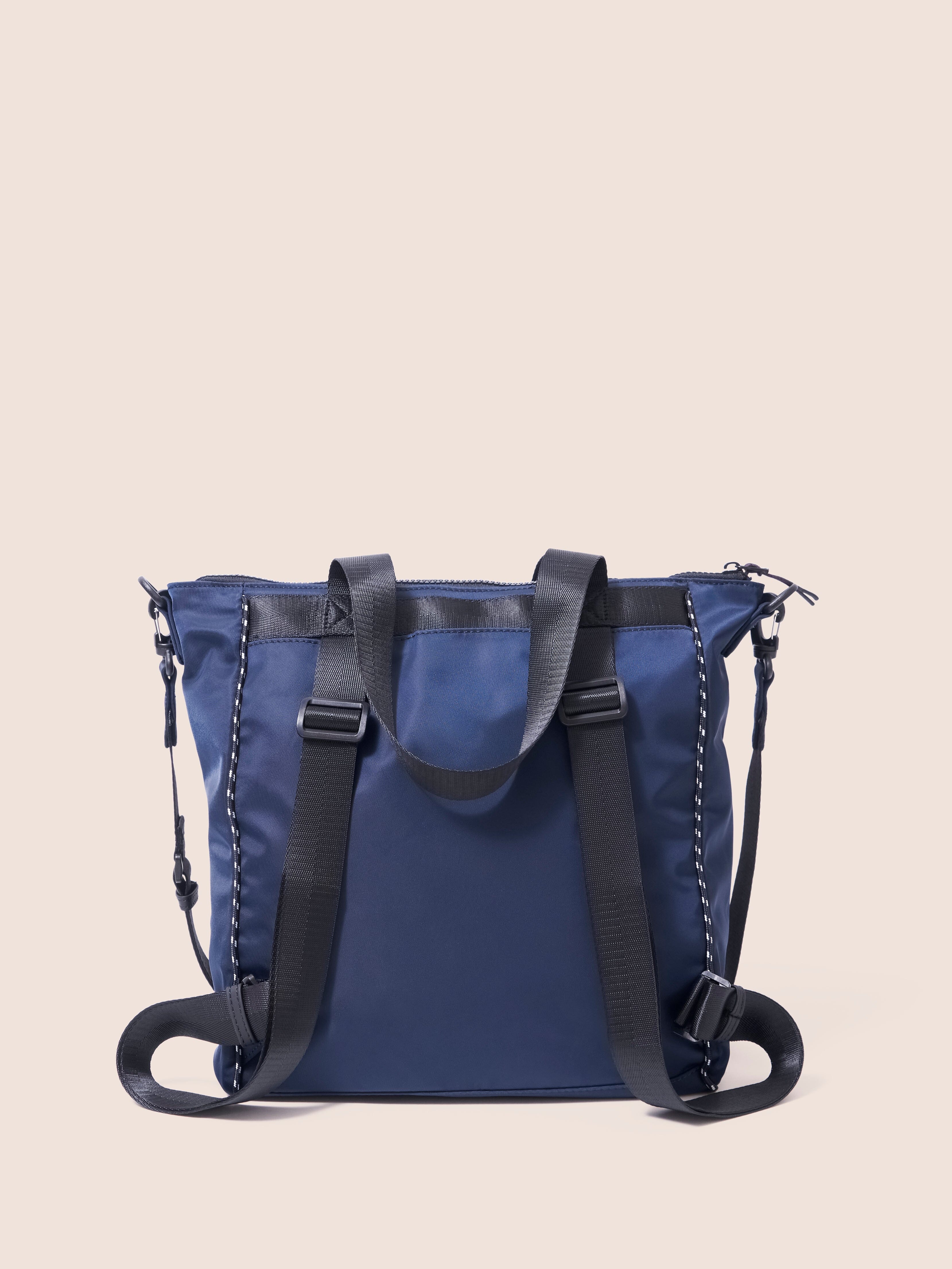 Urban Trek Recycled Modular Multiway Tote Bag in Navy - Image 8