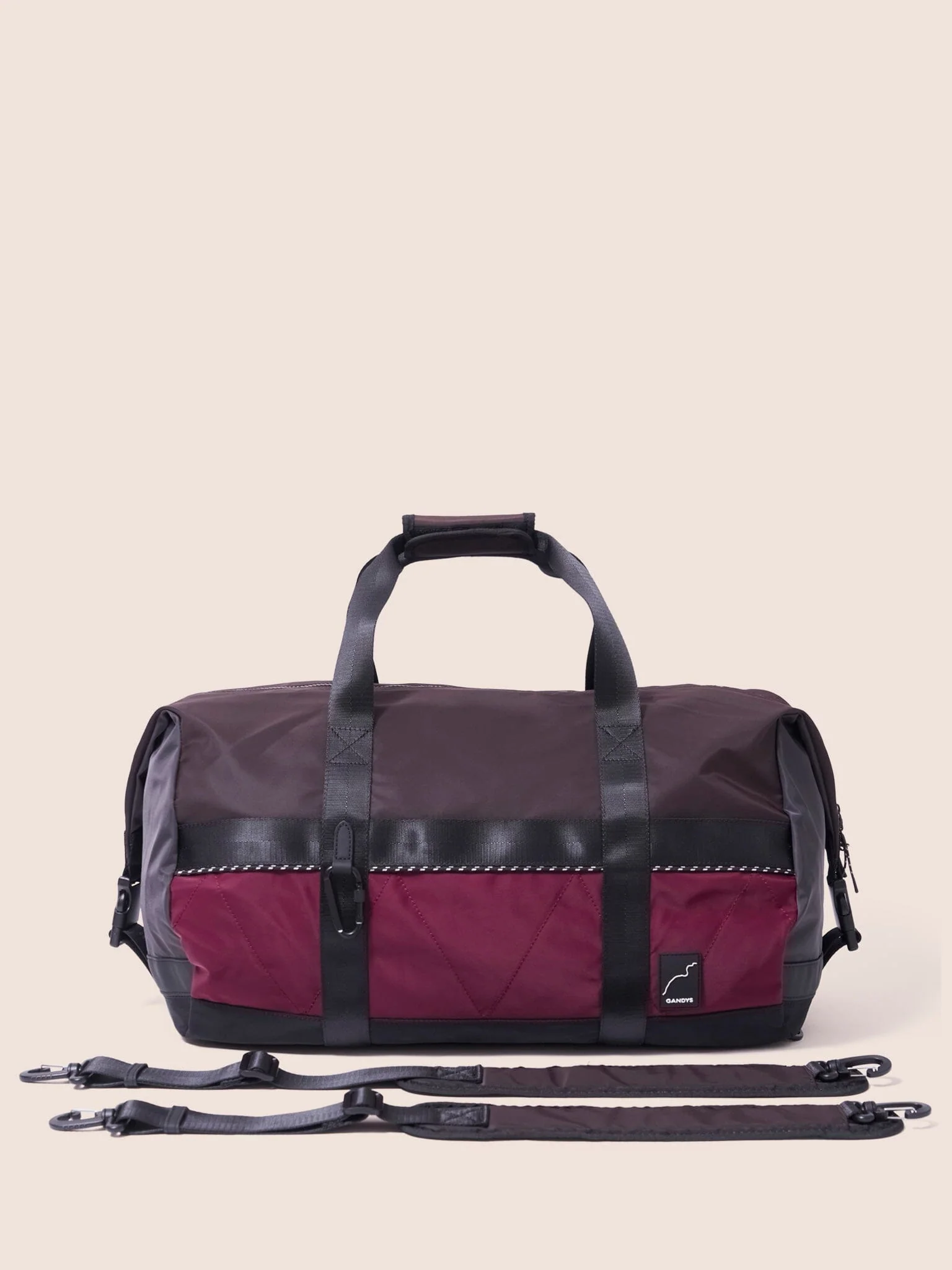 Urban Trek Recycled Modular Weekend Duffle Bag in Brown - Image 7